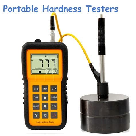 leeb hardness testing of steel products|portable hardness tester for metals.